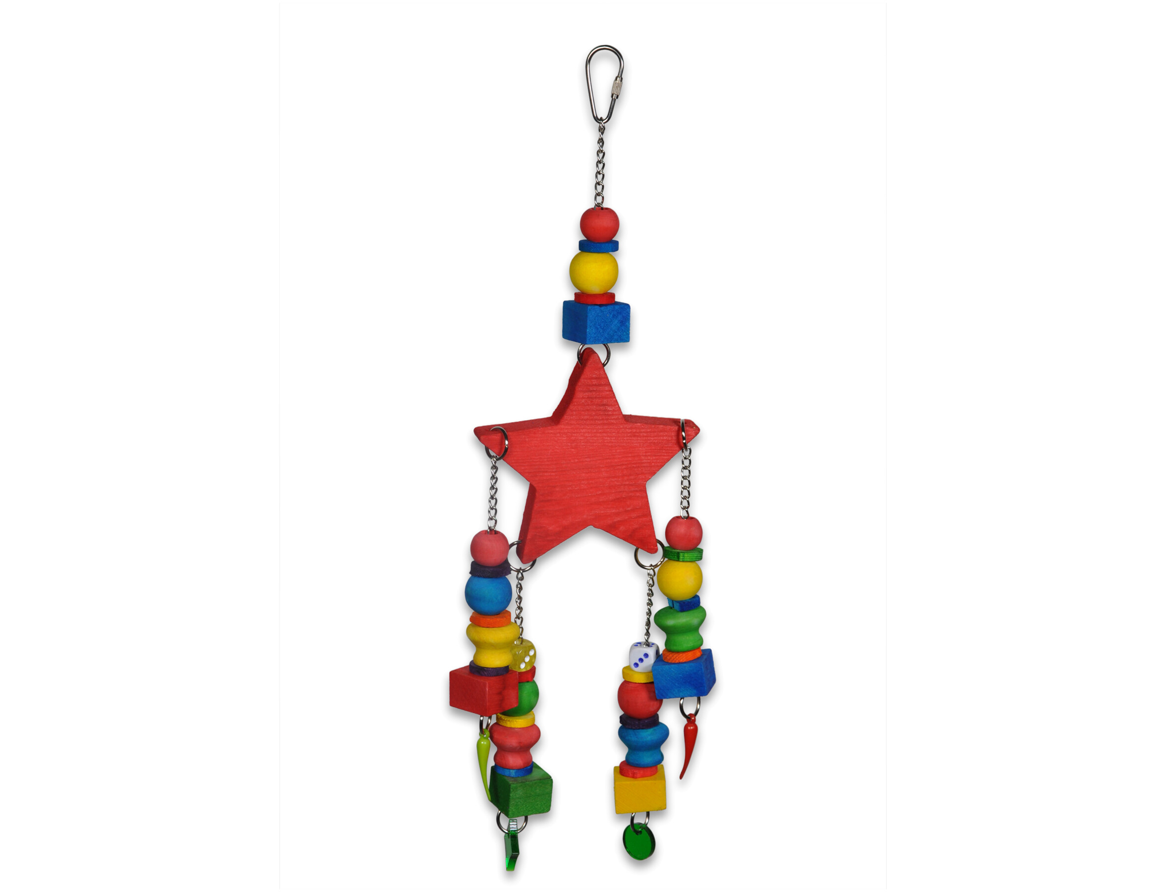 Jouet oiseau Red Star multicolore 40cm