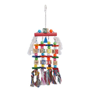 Jouet oiseau Pleasure Cube quadruple 50x15cm